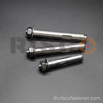 SS304 สแตนเลสสตีล Hex Bolt Anchor